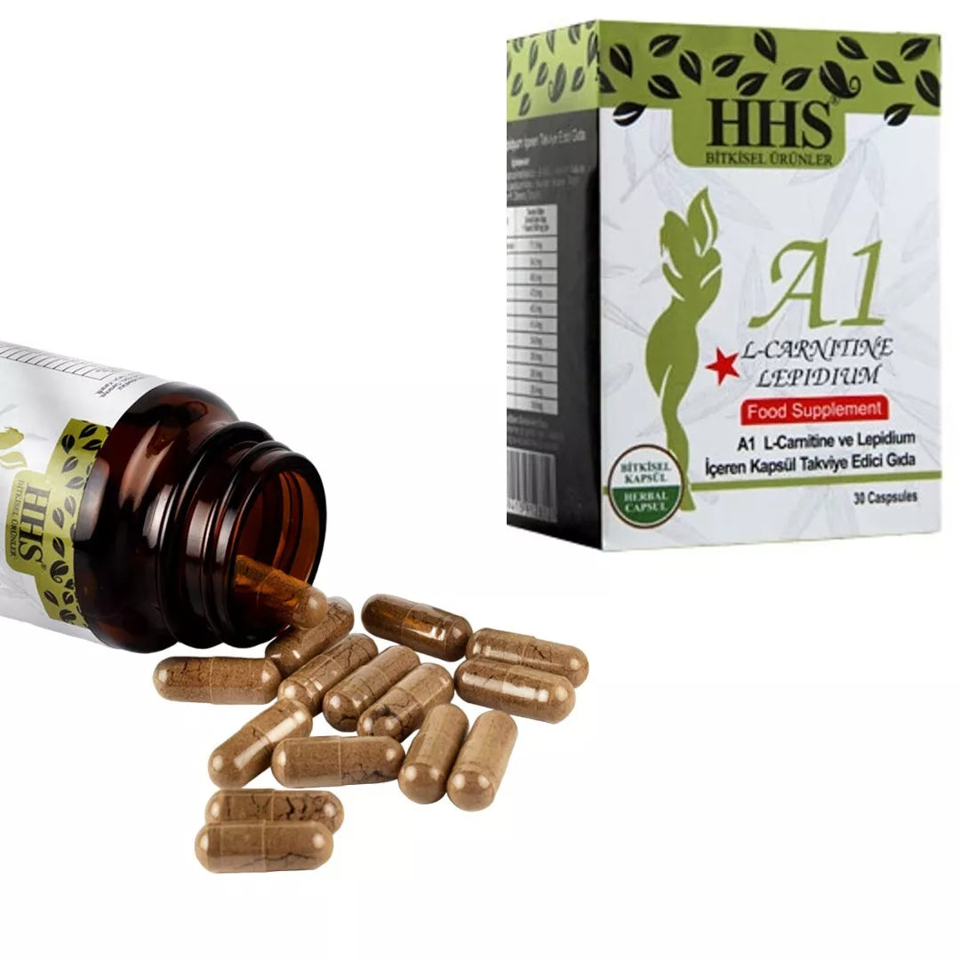 HHS A1 L-Carnitine & Lepidium 30 Capsules